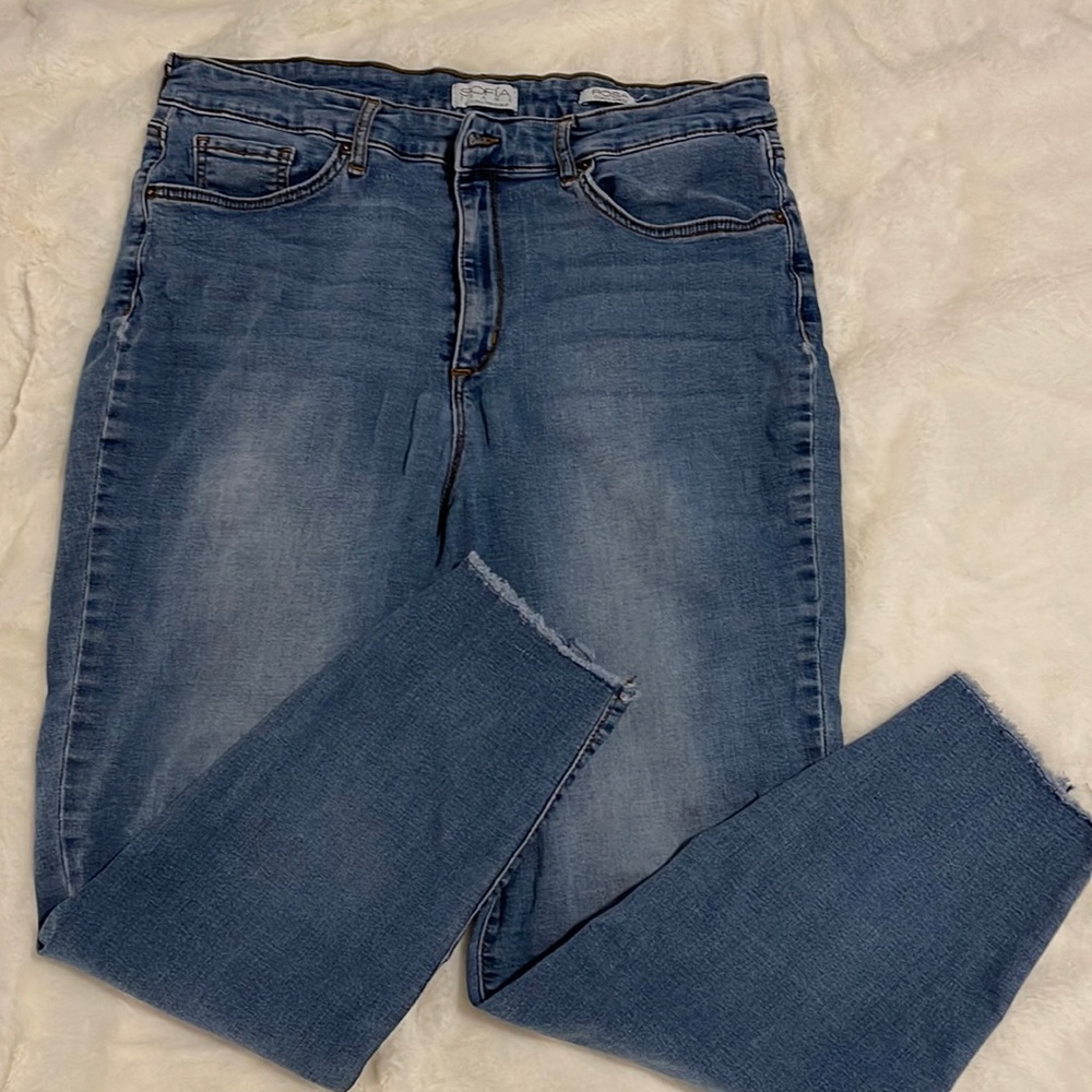 Sofia Vergara Rosa Curvy Ankle jeans size 16